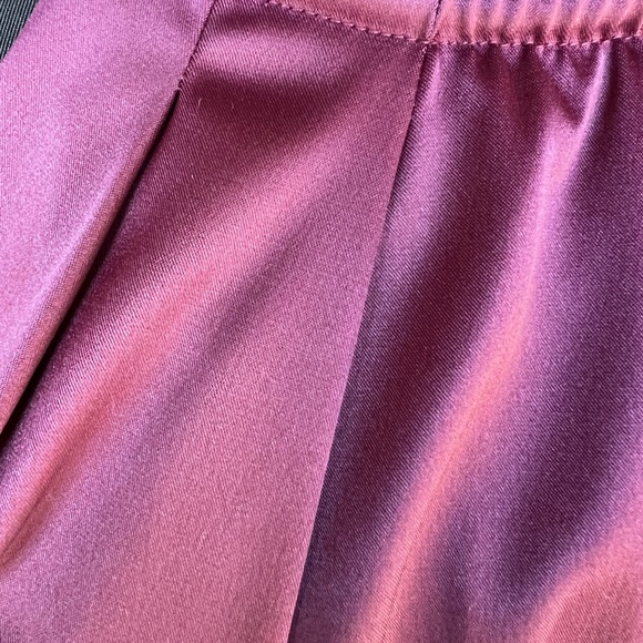 Eliza J Violet Satin Midi Dress - Picture 2 of 7